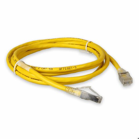 Add-On 10FT RJ-45 MALE TO RJ-45 MALE SHIELDED STRAIGHT YELLOW CAT6A STP PVC COPPER ADD-10FCAT6AS-YW